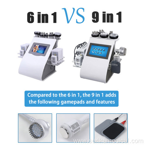 9 in 1 ipo laser cavitation slimming machine